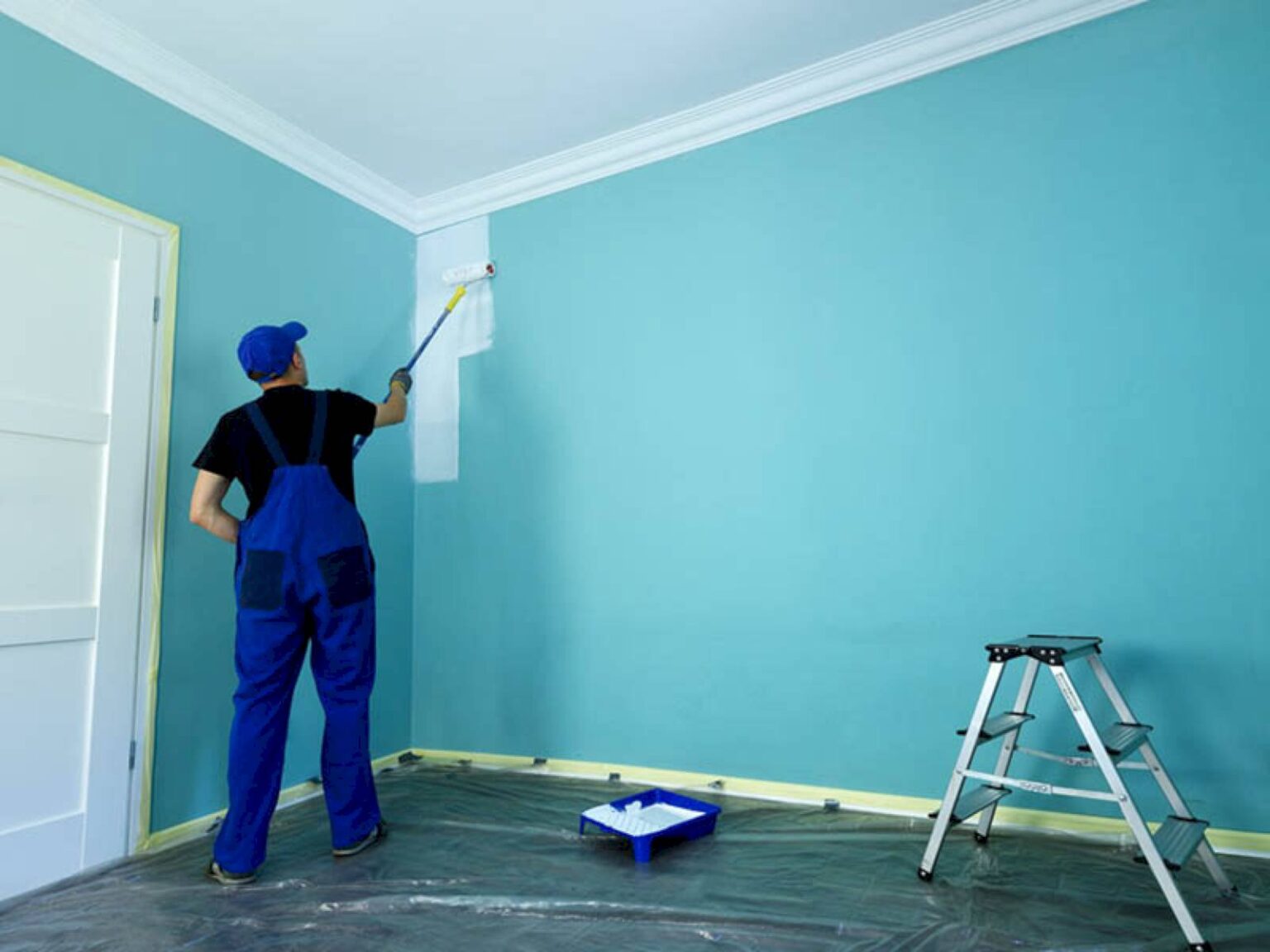 Boş Evlerde Hızlı ve Zahmetsiz Boya Badana Uygulaması